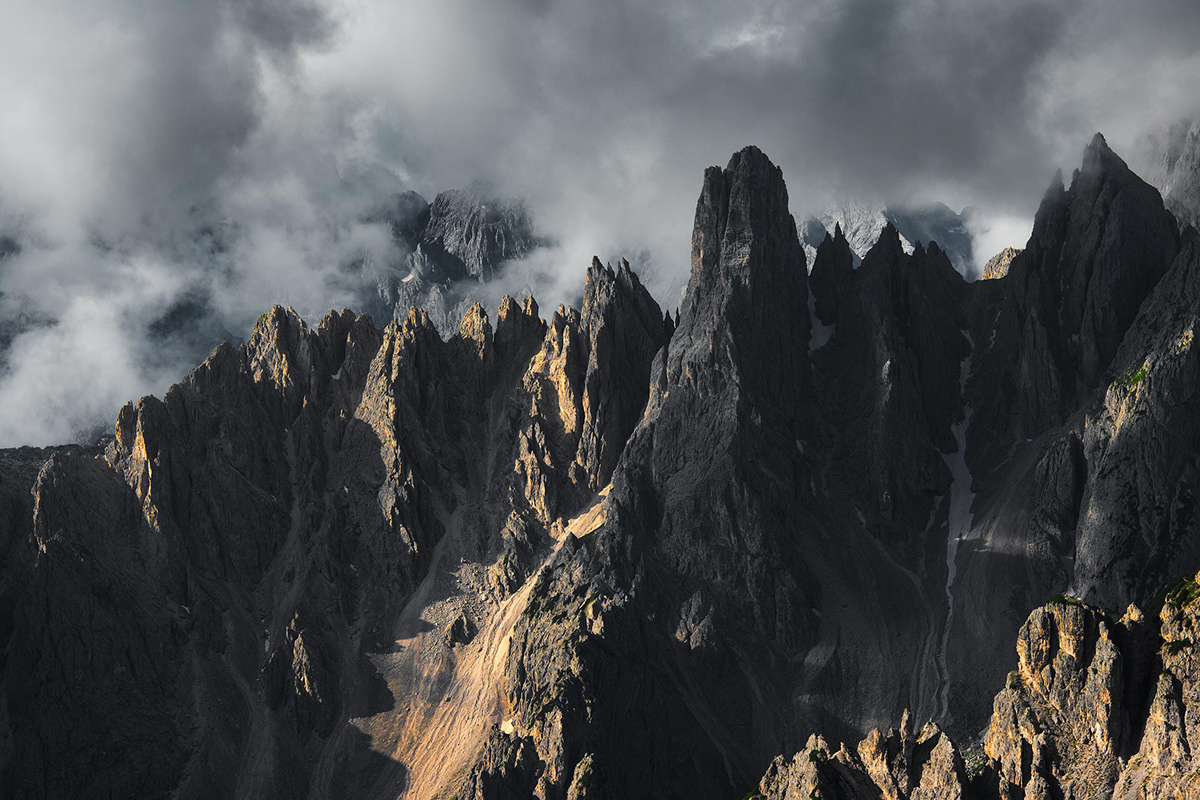 Italy dolomites mountain Landscape Travel surreal peaks hiking climbing Nature Nikon Jeromebphoto