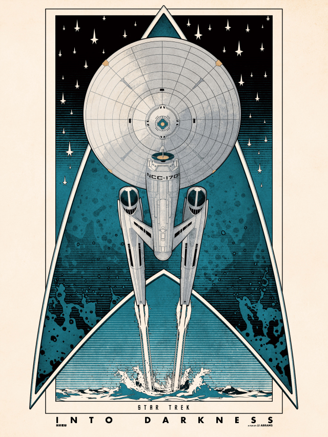 Poster Posse Movies Star Trek Into Darkness pop culture J. J. Abrams bad robot Paramount Pictures