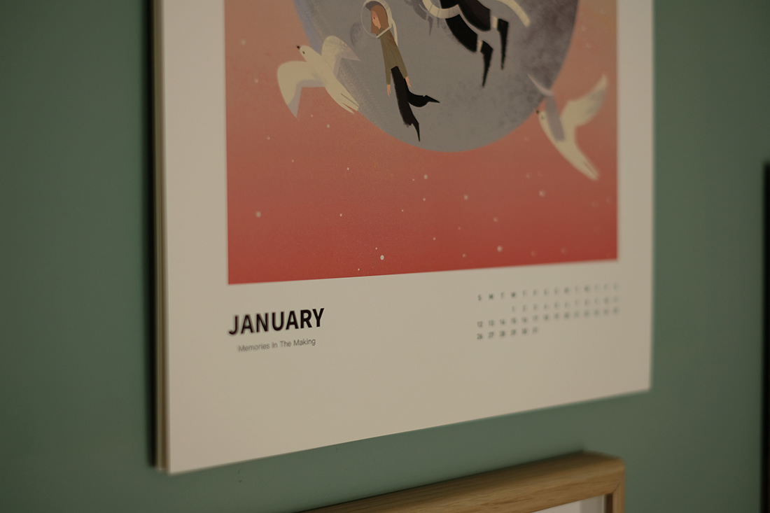 desk calendar calendar new year