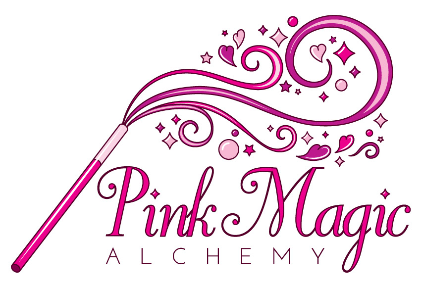 Magic   wand alchemy Logo Design