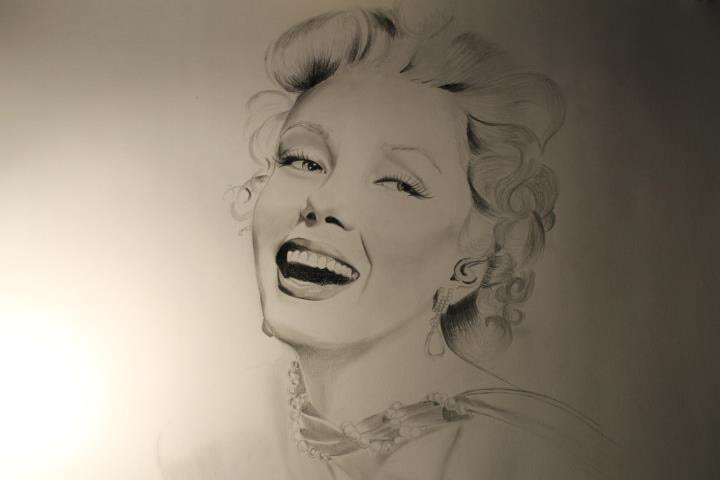 portraits david gilmor Jimy Hendrix Marilyn Monroe Freddie Mercury eddie vedder