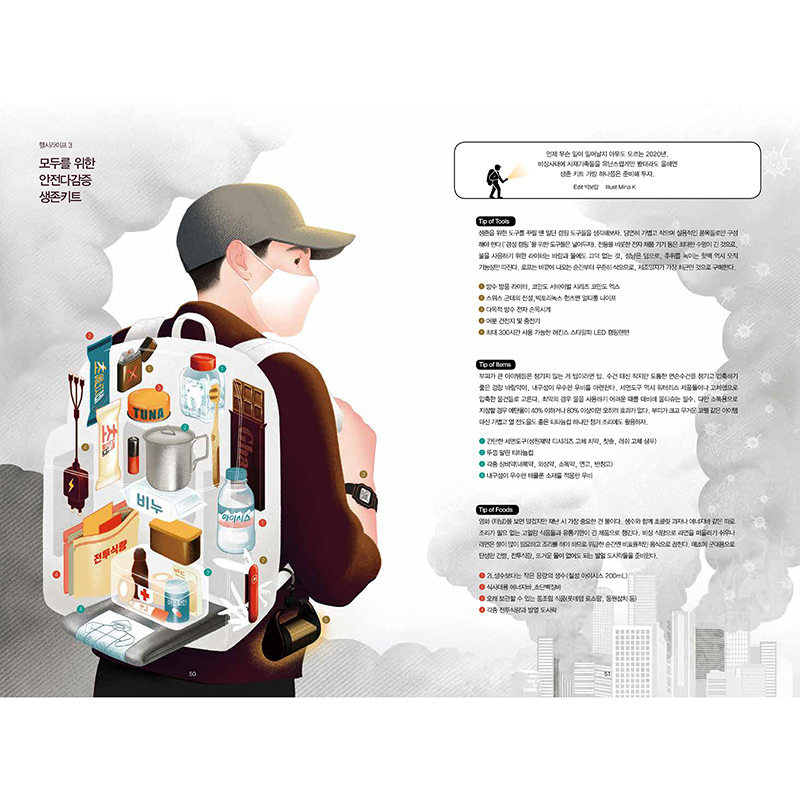 city Coronavirus DIGITALDRAWING editorial lifestyle magazine minakillust pandemic COVID-19 infographic