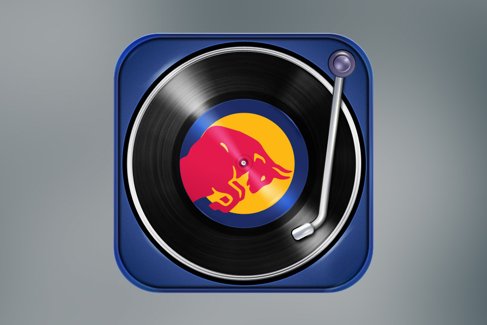 Red Bull  mobile  app  icon