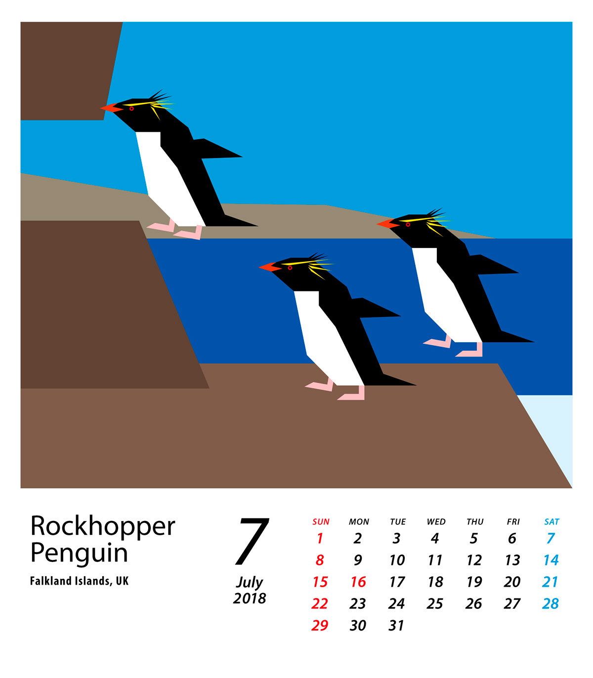 penguins ペンギン ILLUSTRATION 