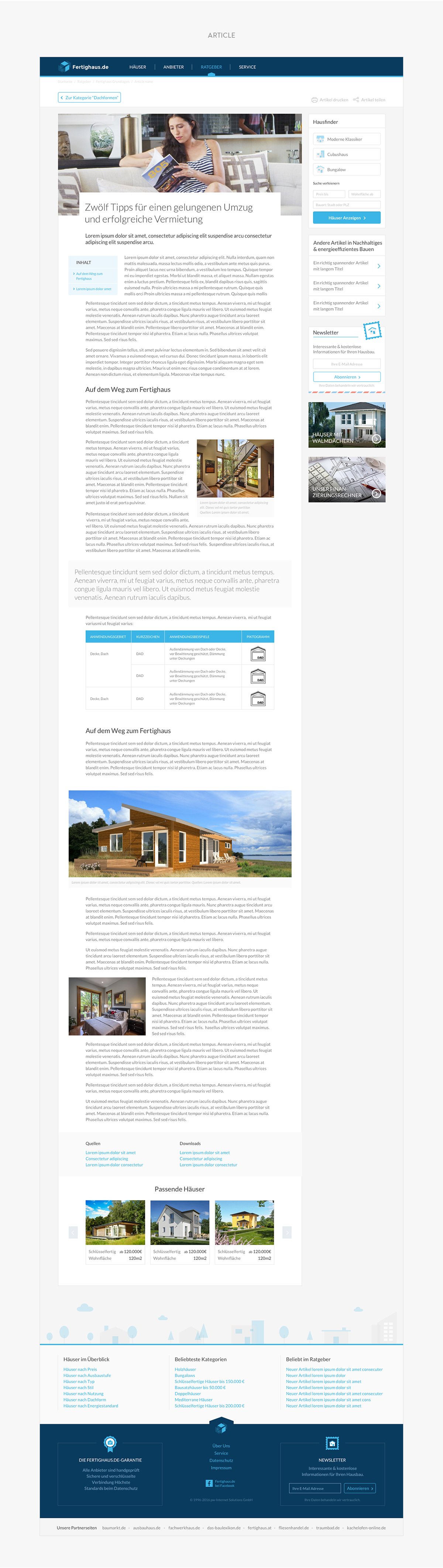 Adobe Portfolio ILLUSTRATION  icon design  Web Design  prefabricates houses portal logo building concept berlin