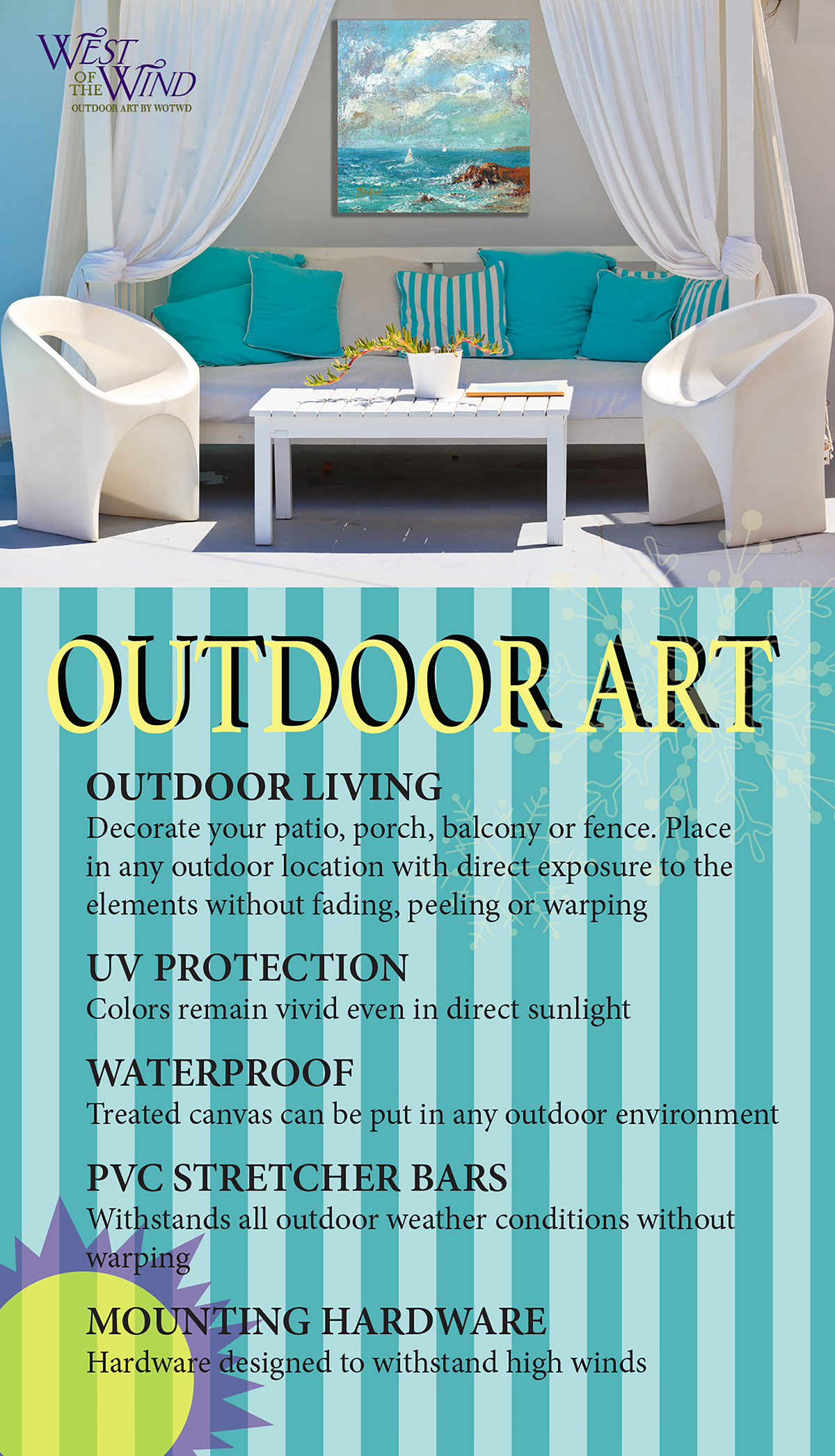 photo editing Outdoor Art product tag