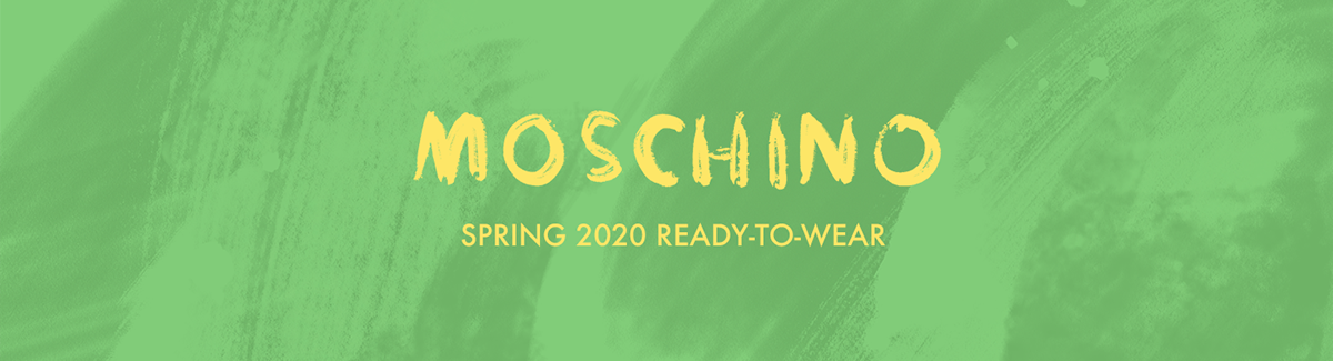 Moschino 2020 Spring Ready-To-Wear on Behance