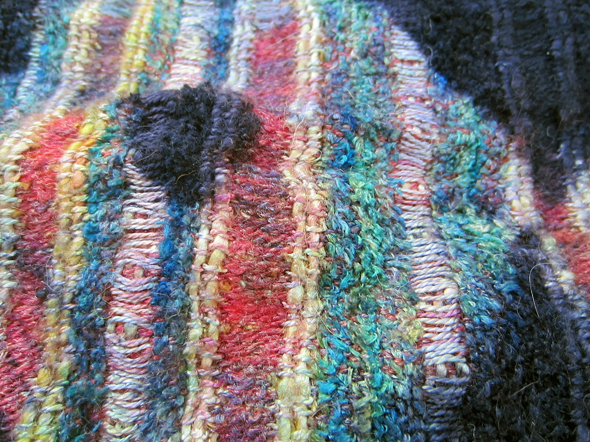 weaving dyeing felting