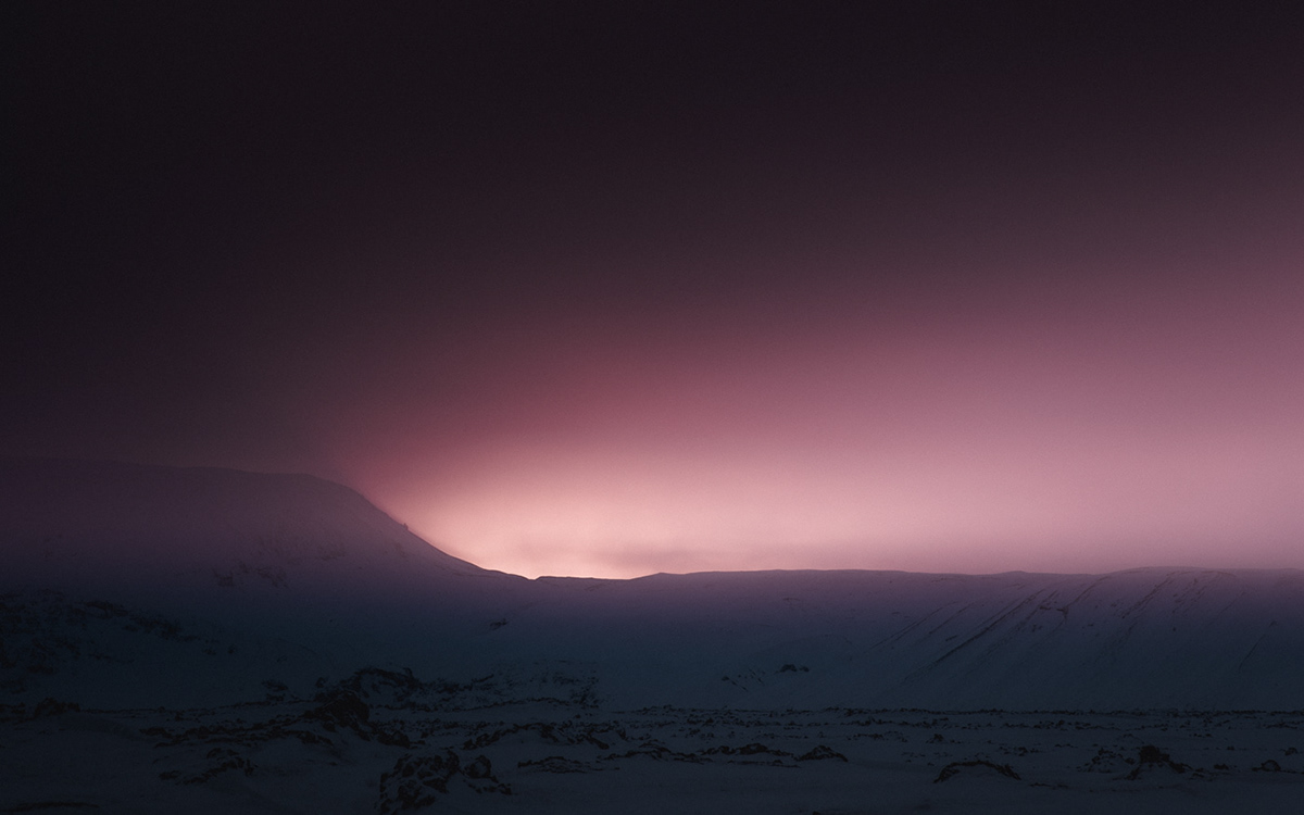 cinematic Landscape iceland atmosphere light clouds Film   dark Moody mountains