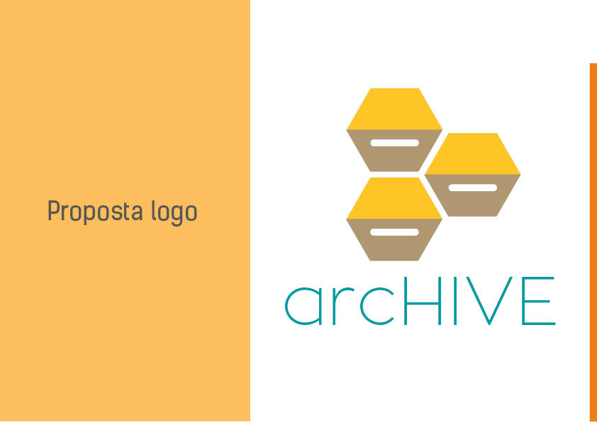 naming brand concept Logo Design hive honeycomb Cell Nature bees modularity natural systems achiving services flat logo