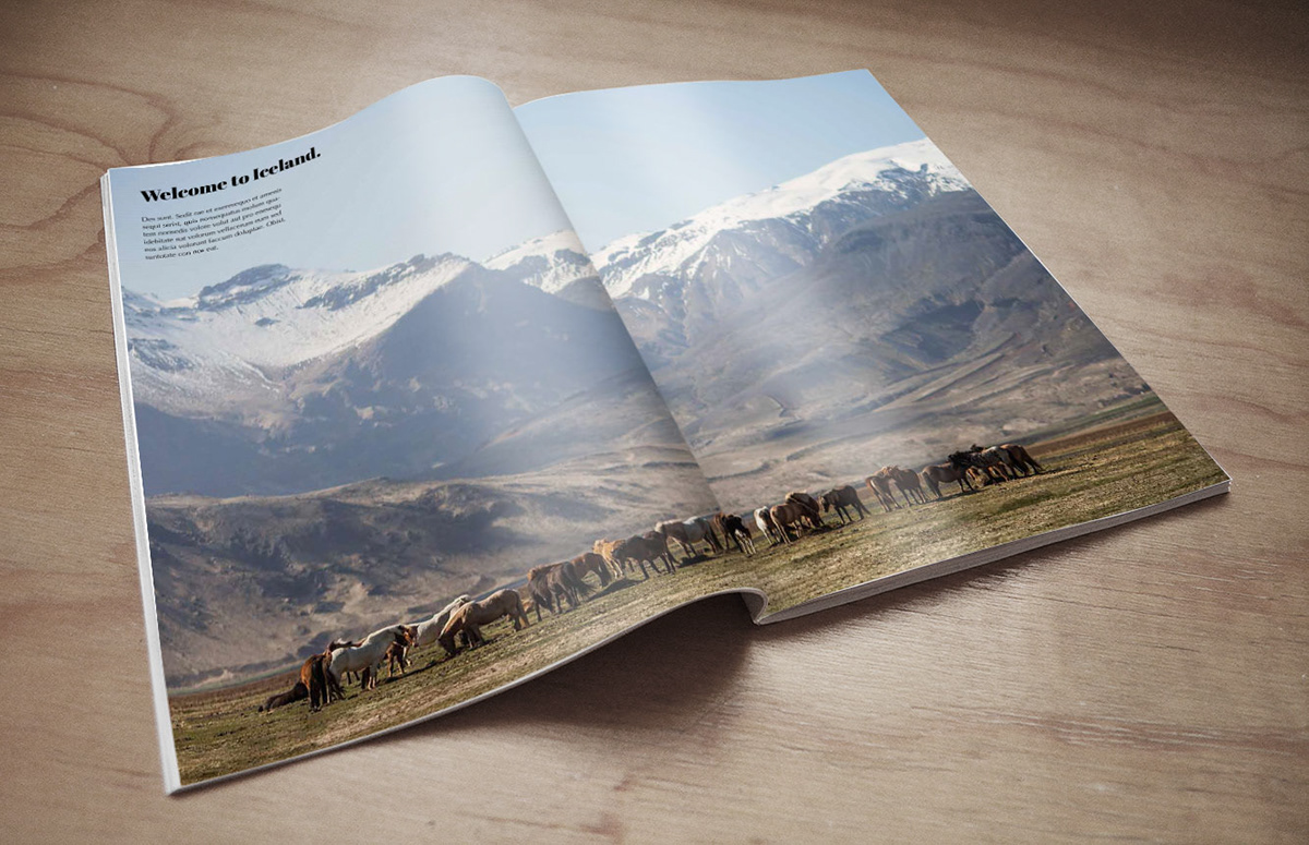 book magazine art photography book iceland Travel