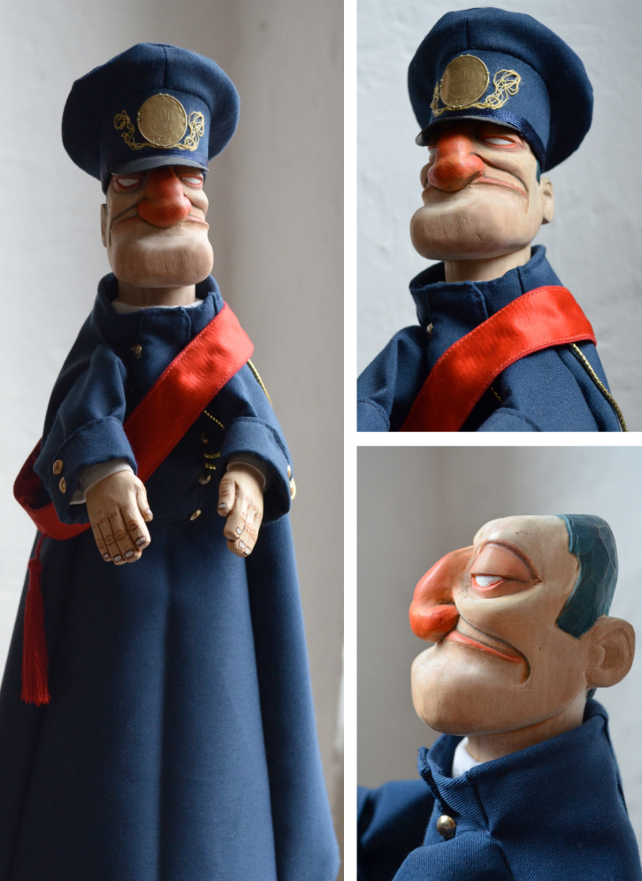 wood sculpture puppets carving pulcinella guarattelle