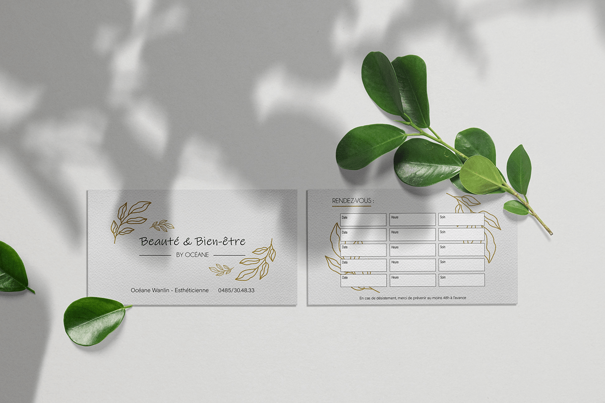 graphic design  visiting card