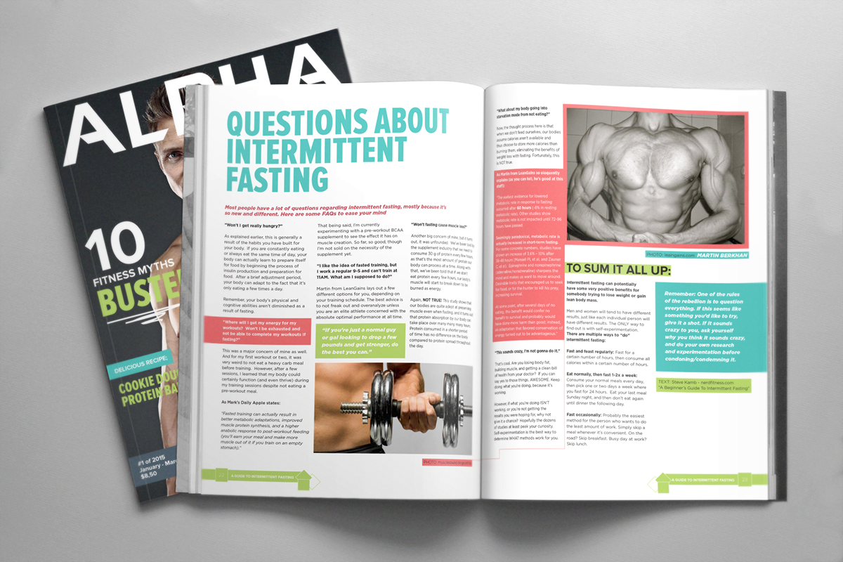 fitness Steve Cook Fitness magazine BodyBuilding workout colorful magazine men's physique box design Food  men's magazine Health diet