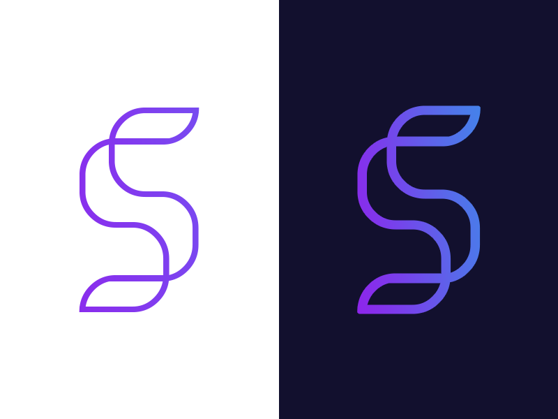 S Letter Logo Design on Behance