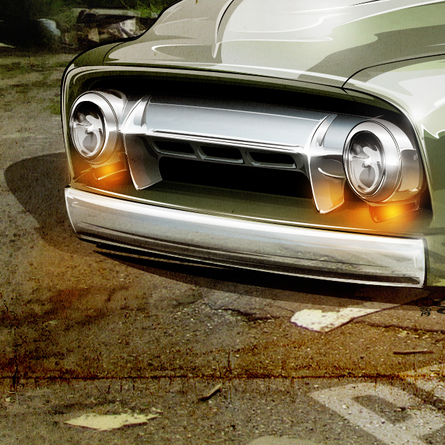 adobe illustrator concept art concept vehicle environment Illustrator lighting rendering setting Truck vector