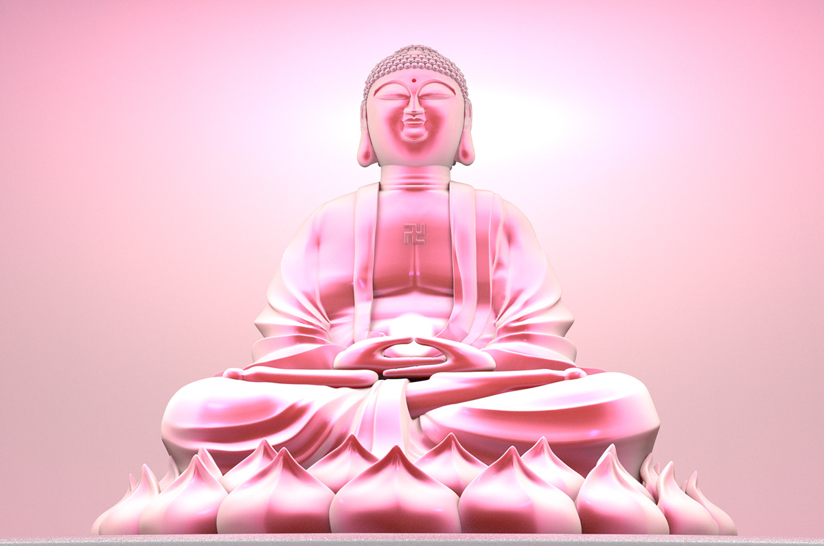3D Buddha tao te king greeting film