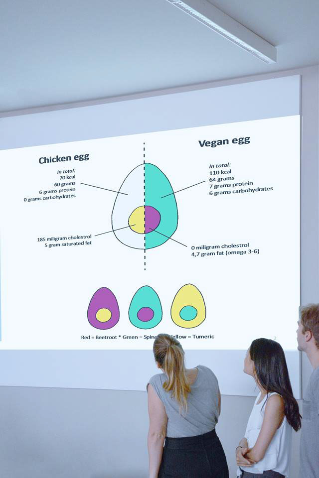 vegan egg color&healthy egg product development veganism snack breakfast