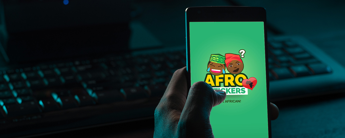 stickers icons african faces imessage apps afro kenya innovation
