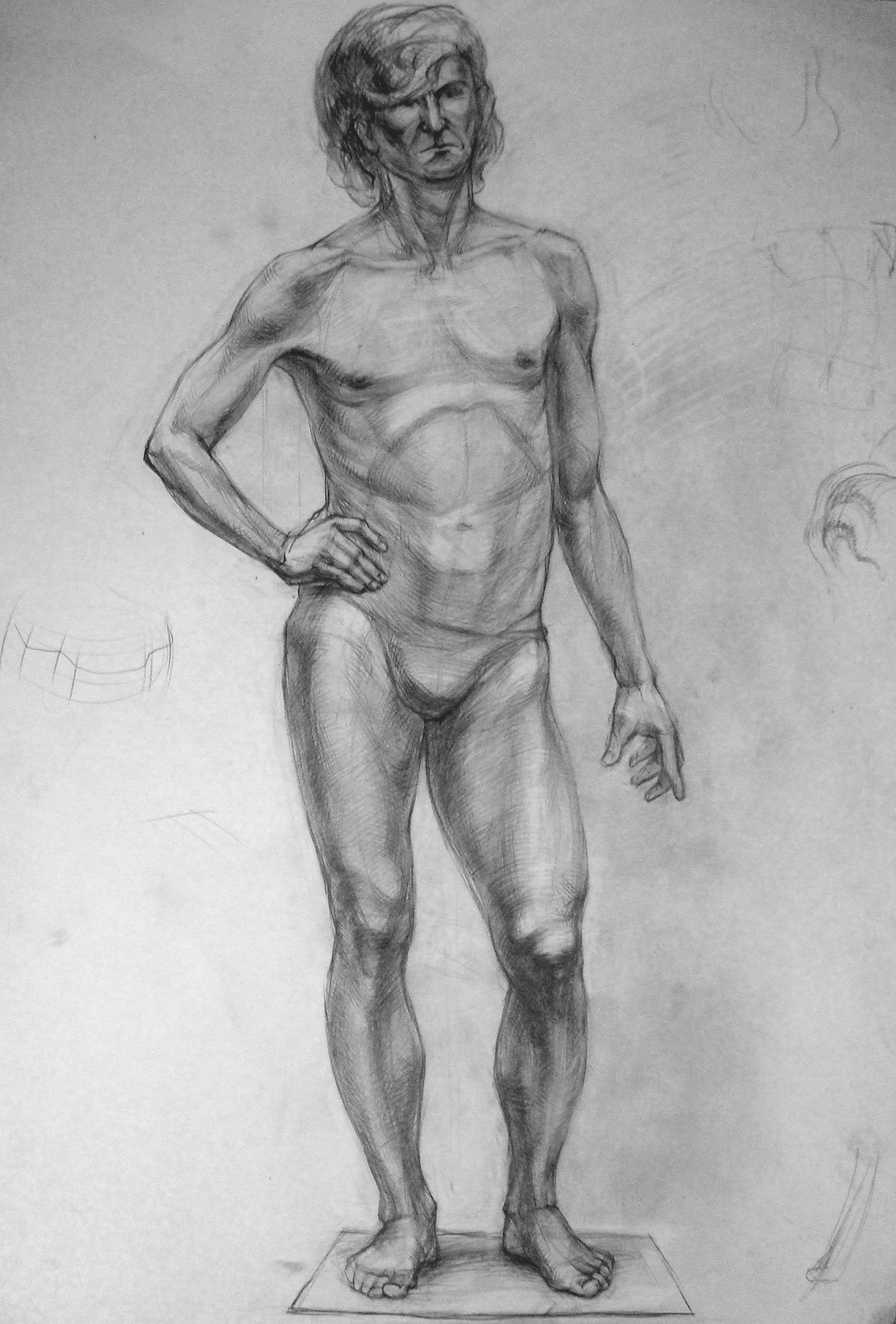 pencil  drawing  sketchbook people  naked models