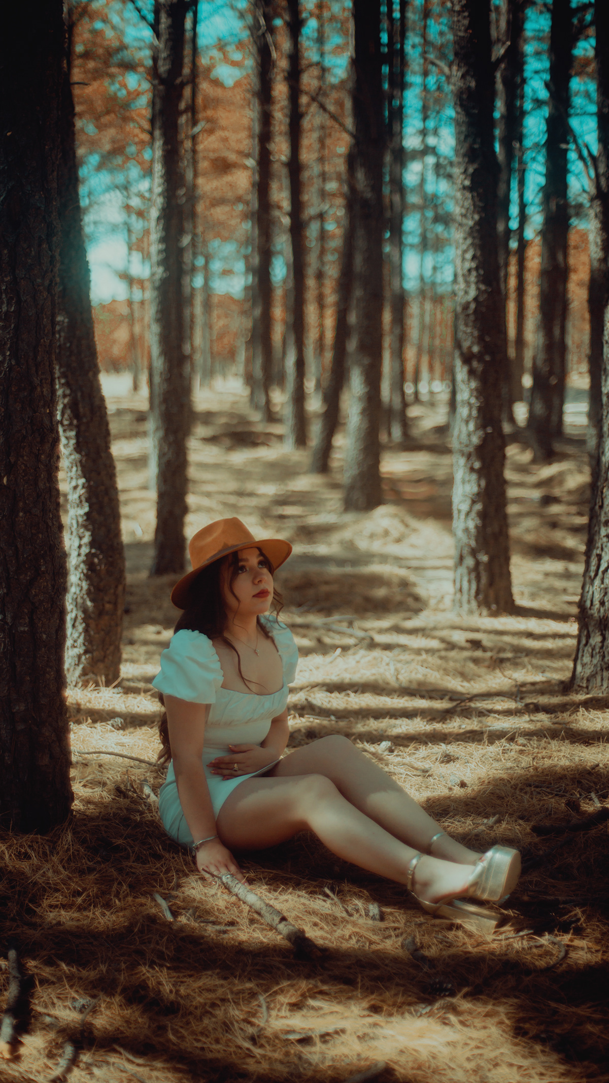 casual Sesion de Fotos Canon portrait woman model retouch Photography  Nature bosque