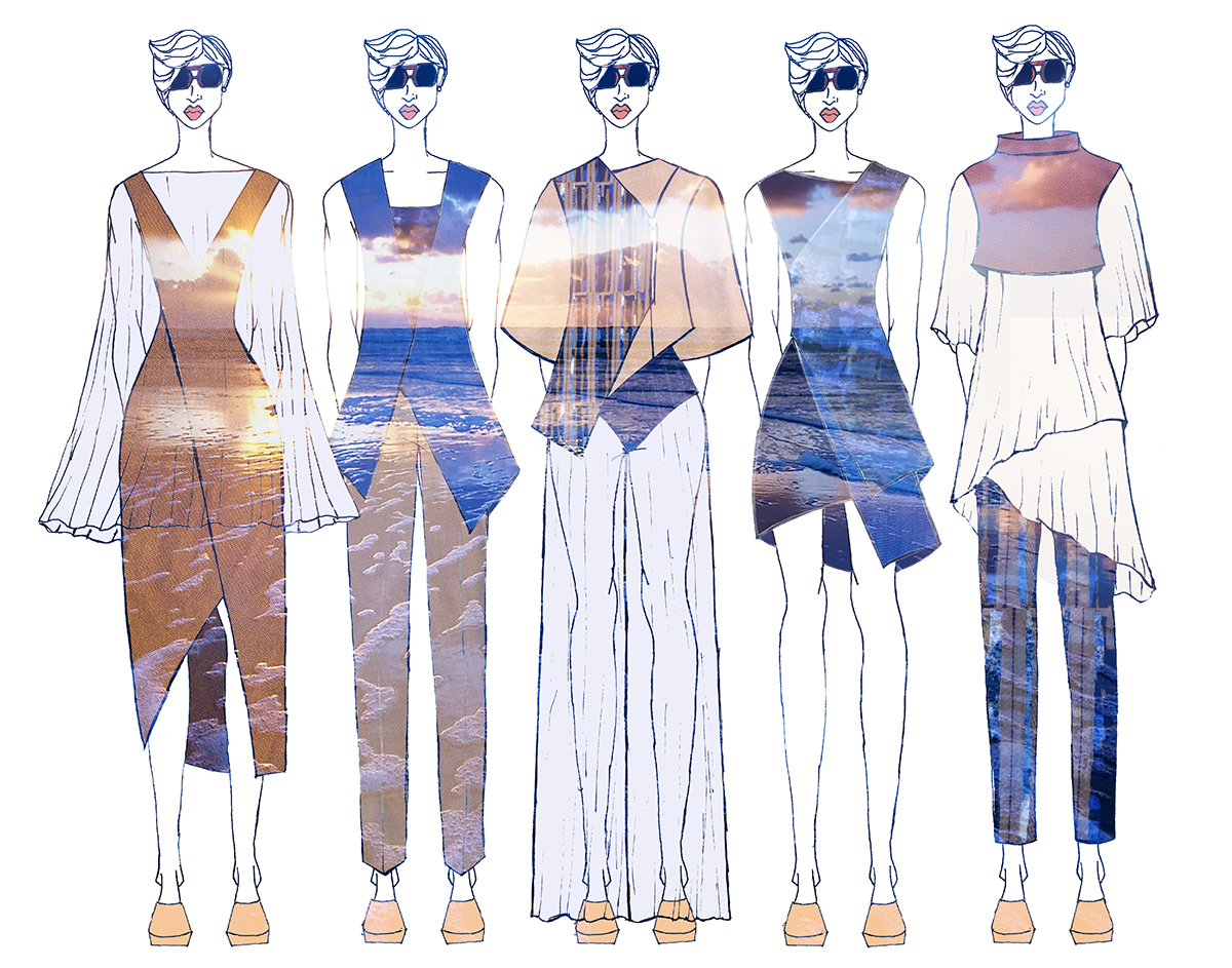 womenswear fibers textiledesign patterndrafting layering