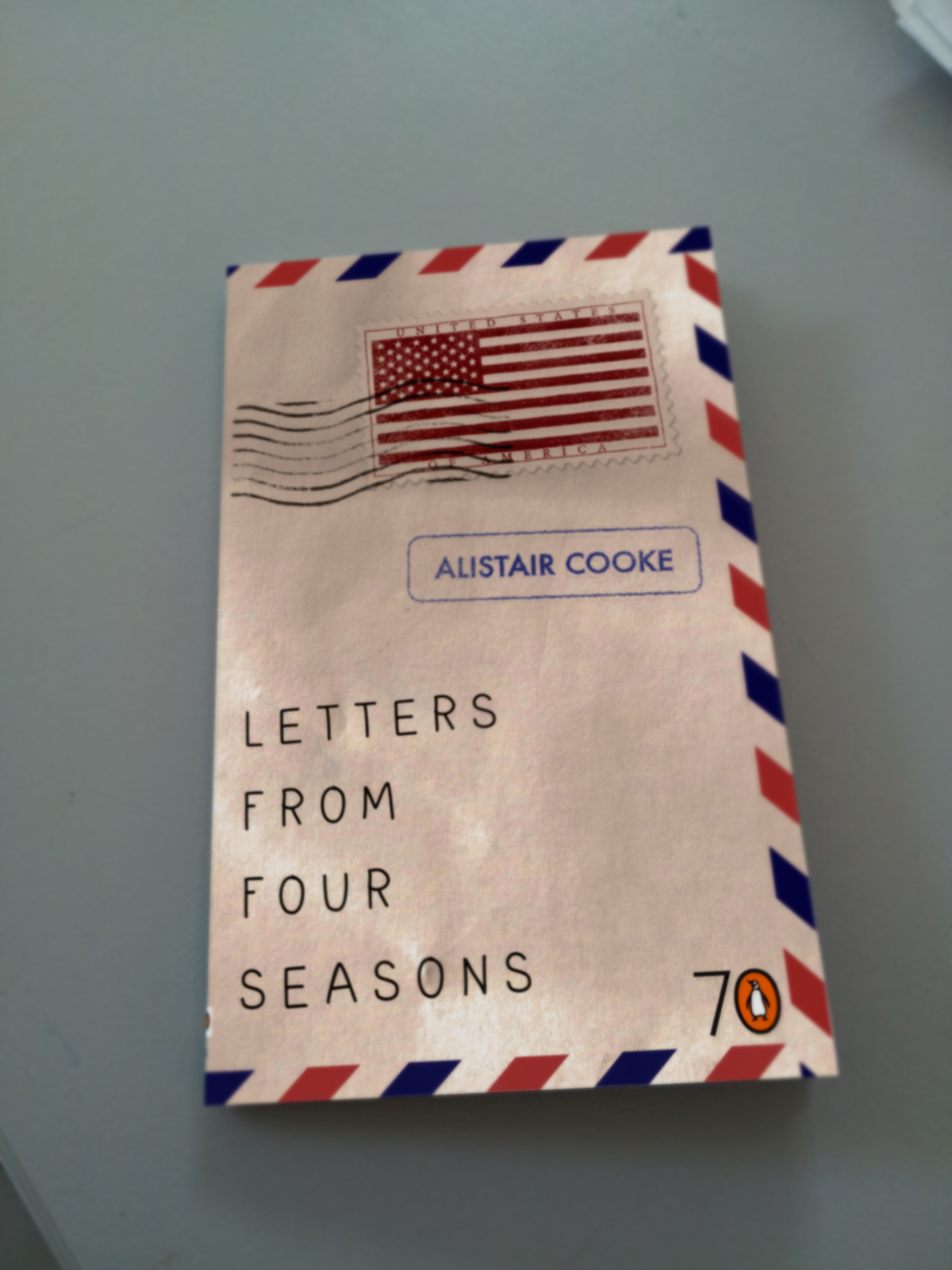 Pocket pengiun penguin books book bookcover cover alistair cooke airmail letter mail