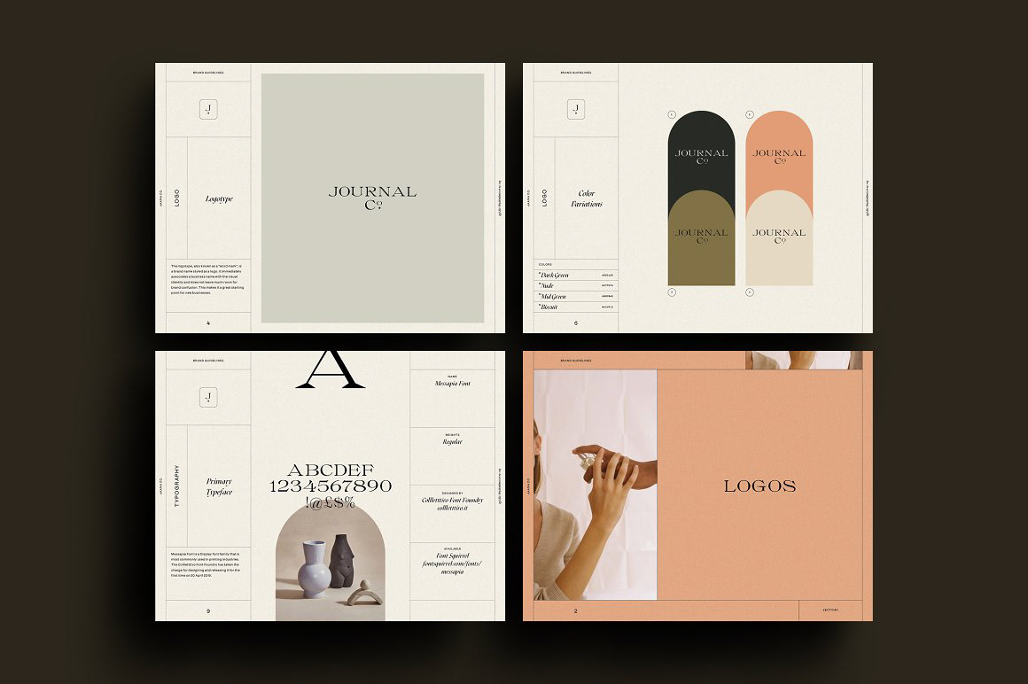 Brand Guidelines on Behance