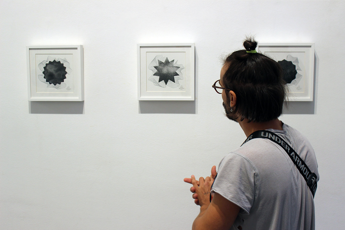 abstract Abstract Art cymatics Exhibition  fine art Fine Art Print silkscreen silkscreen print videoart Visual Music