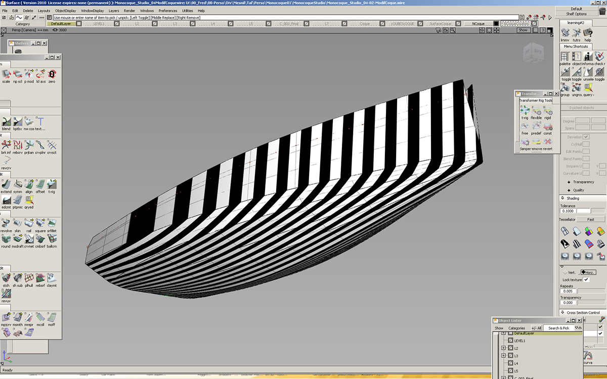 Sail boat 3D rendering design nzo   monocoque loisel fred loisel Maya vray MentalRay autostudio automotiv design  Cornic 30
