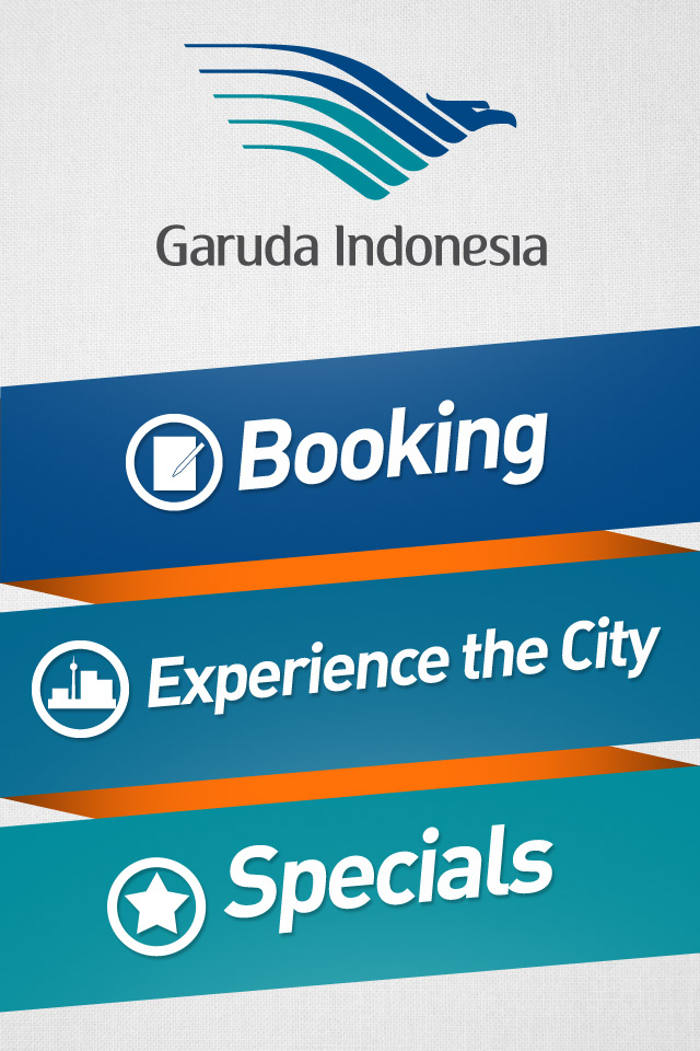 ios  Andriod  mobile  Application  Flight  booking  garuda indonesia