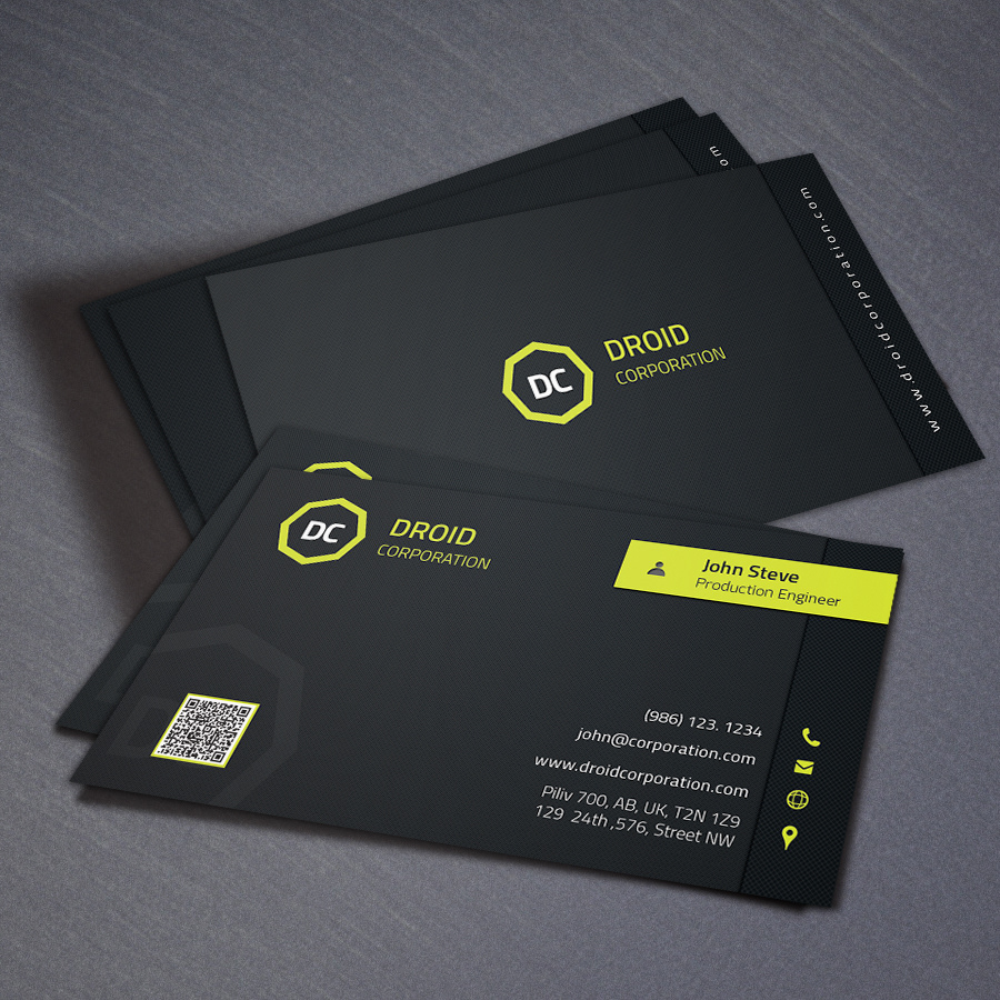 corporation studio flat business card clean Consulting consultant director house corporate creative Office official