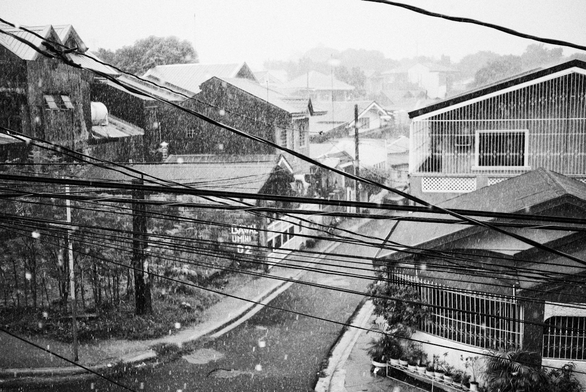 Manila Urban black and white