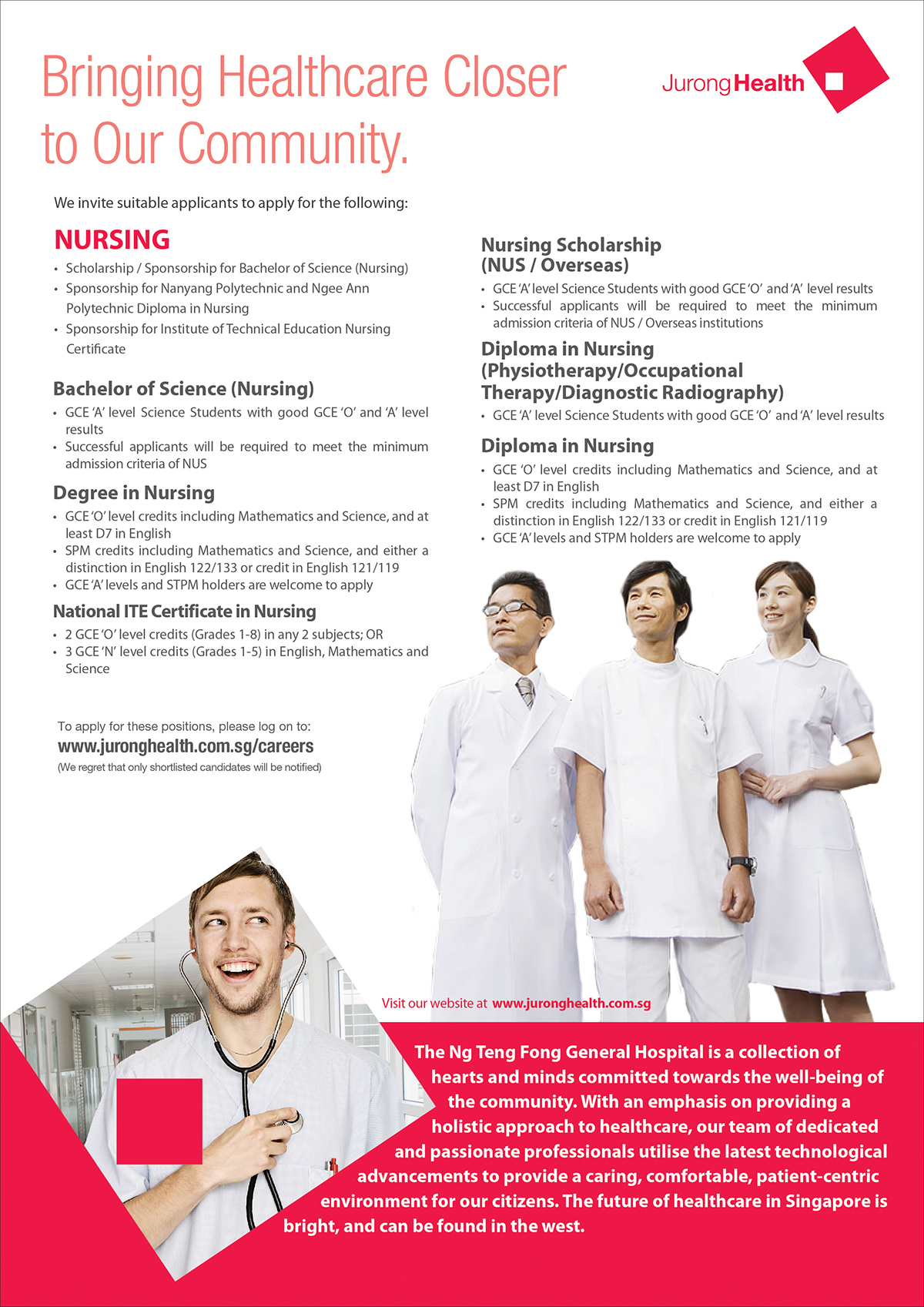 hospital recruitment Testimonial Employment career