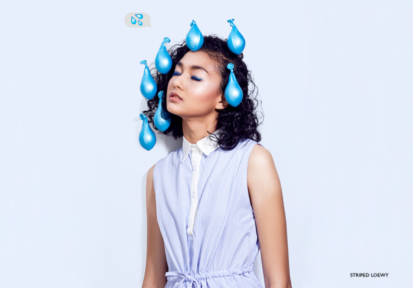 cotton ink editorial Emoji fashion photography fashion spread magazine model jakarta indonesia sally emily