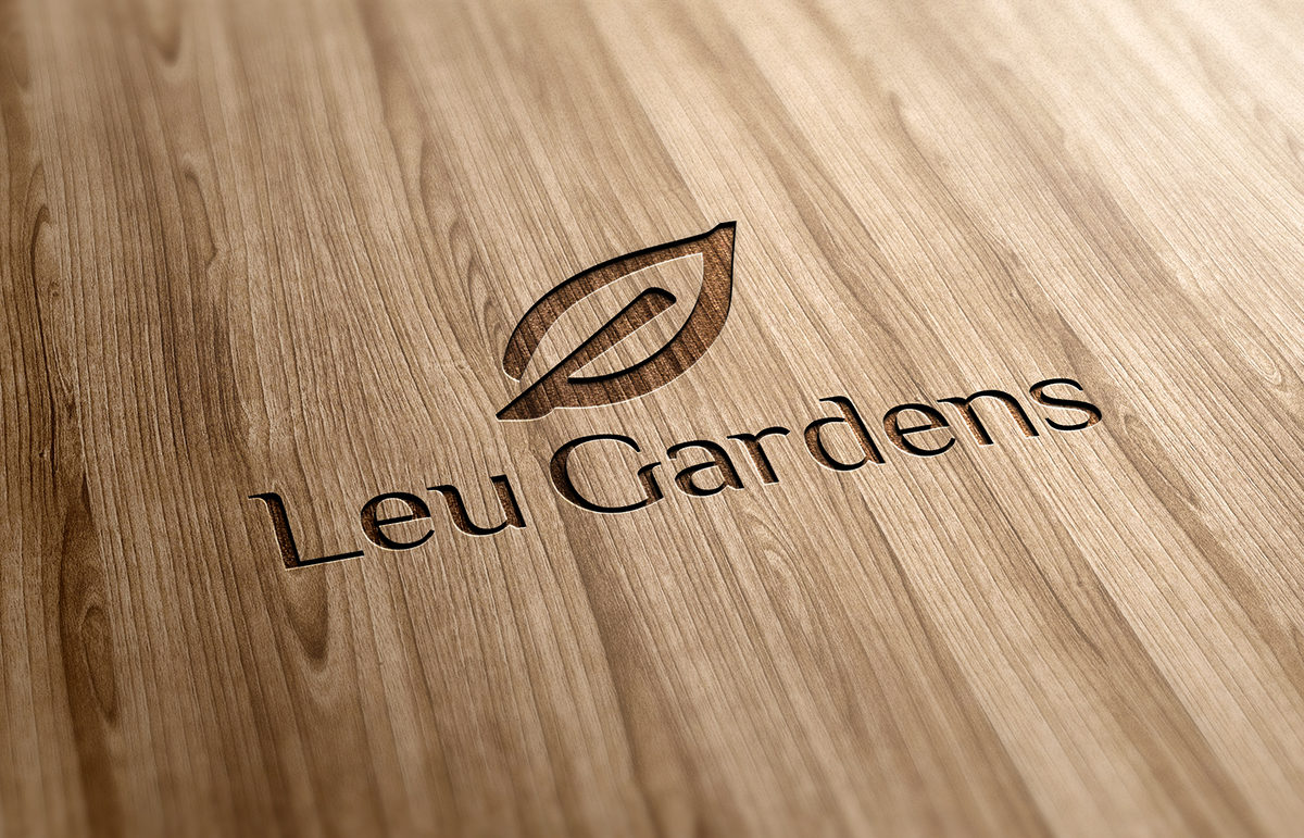 Leu Gardens botanical gardens gardens brand identity re-brand