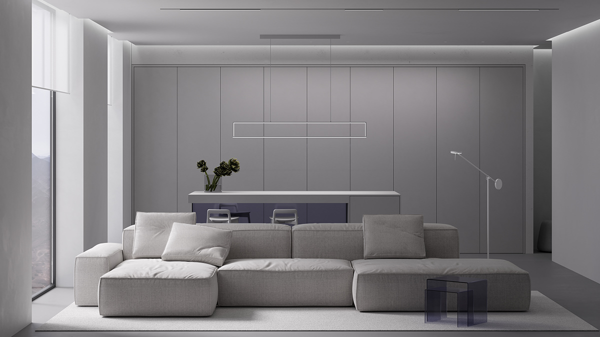 3D 3ds max appartment CGI corona corona render  Interior interior design  Render visualization