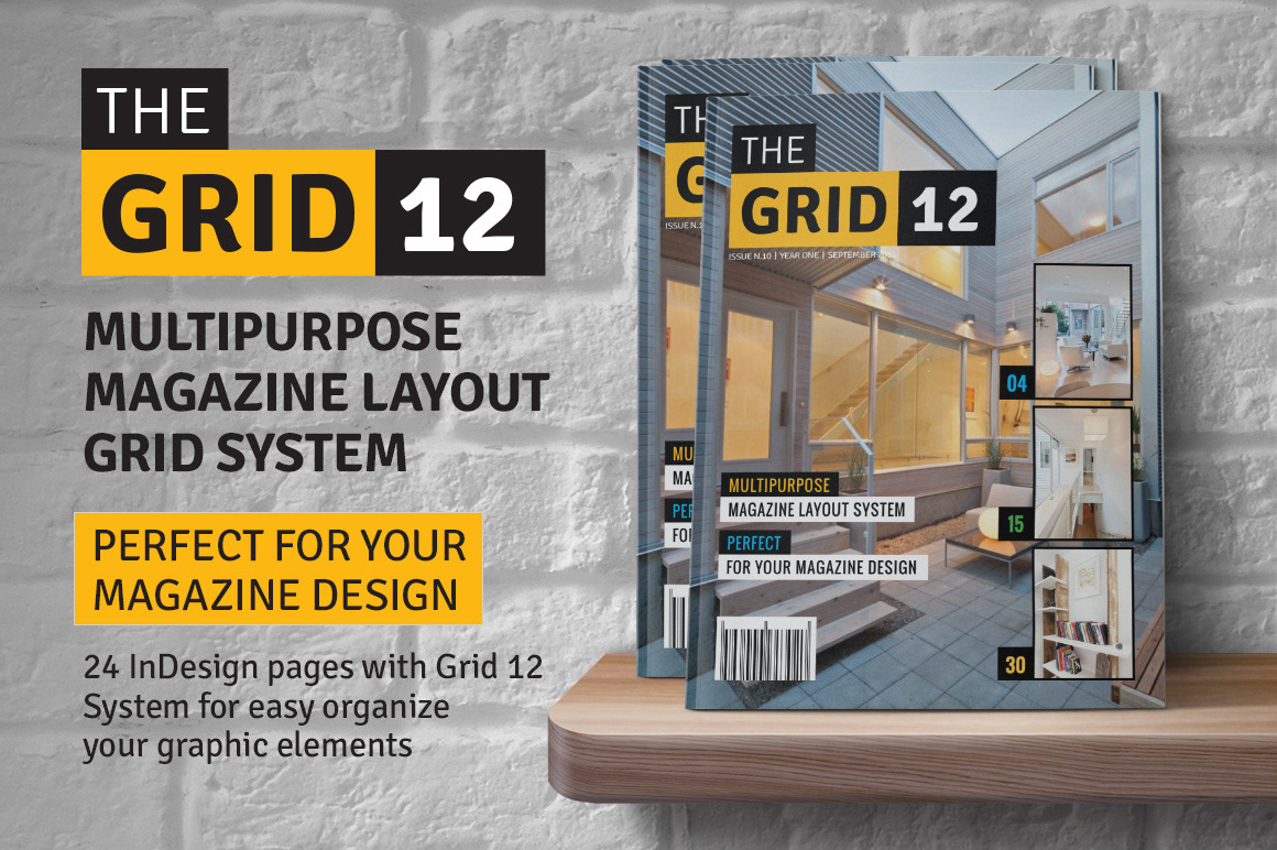 grid InDesign editorial design magazine