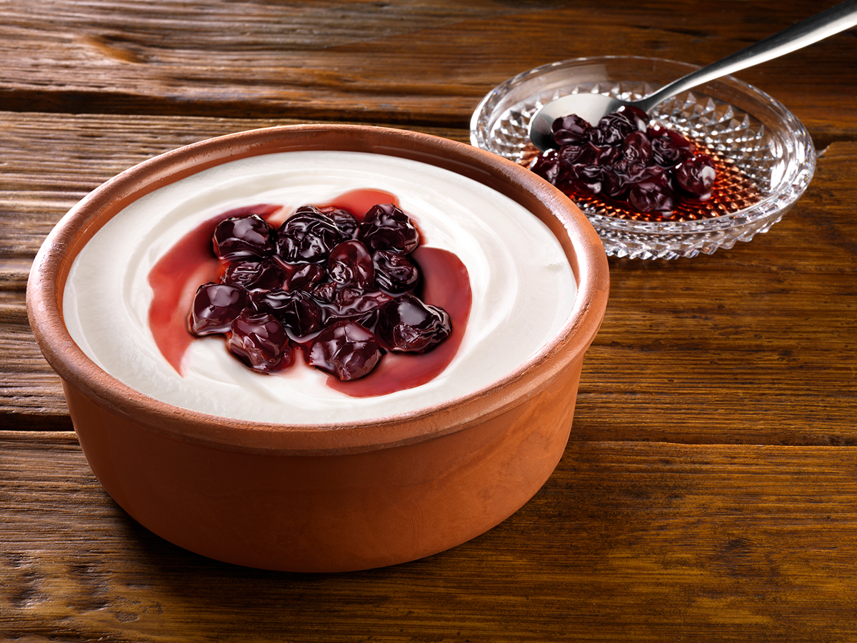 photographs Post Production yogurt toppings honey walnuts spoonsweet cherry