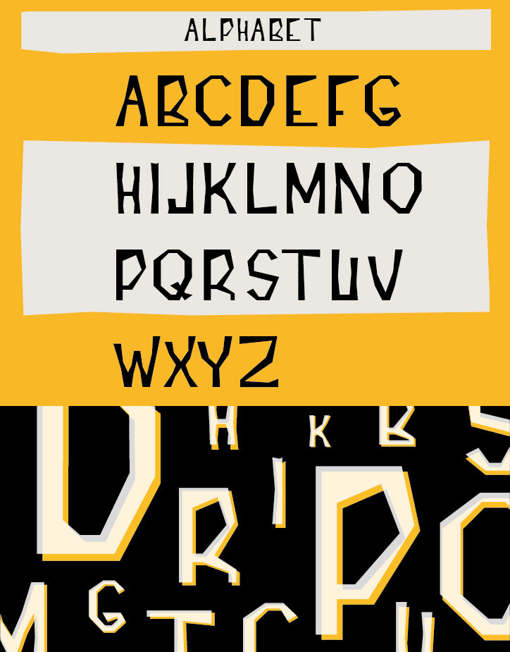 font Free font type Typeface download font illustration specimen