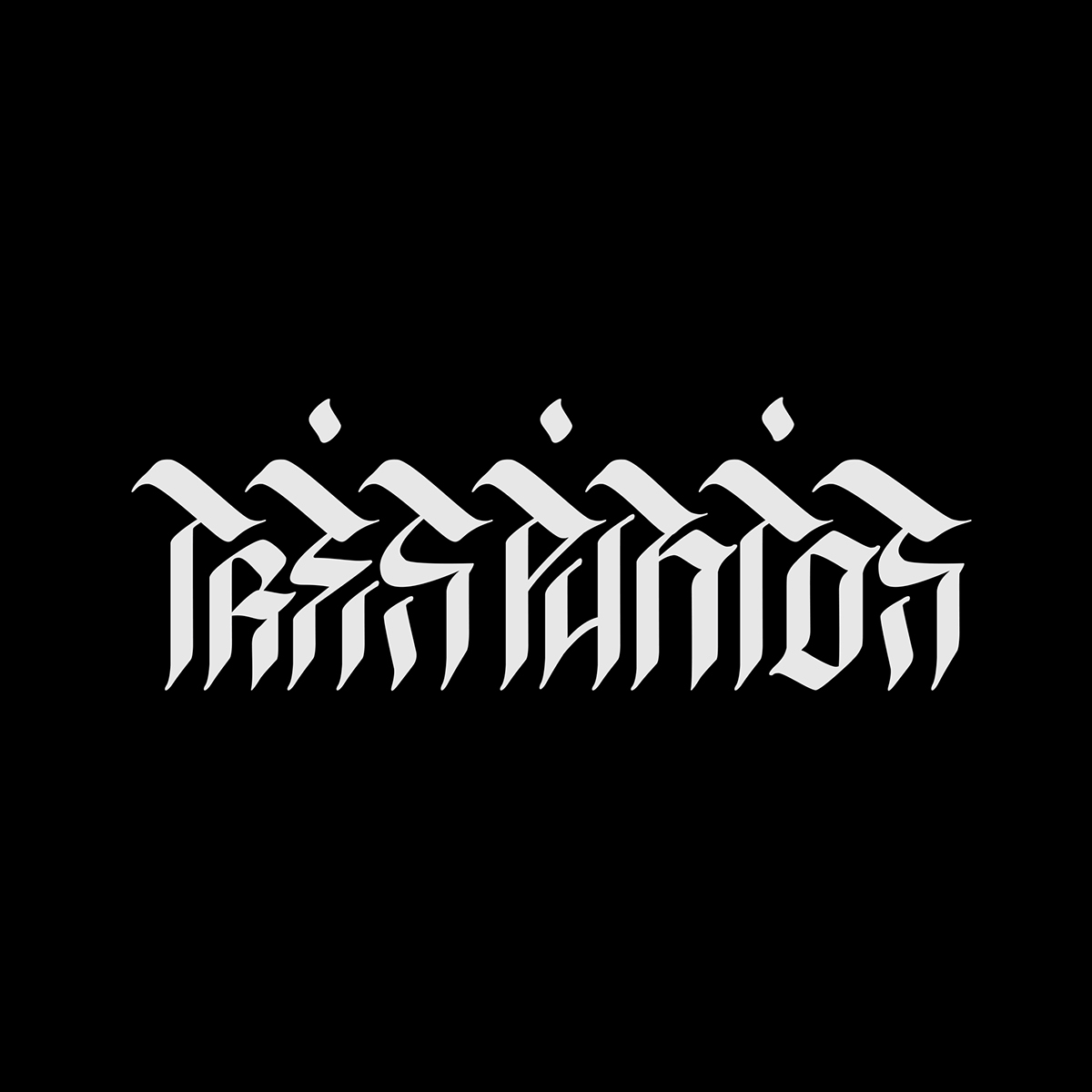 calligraffiti argentina wore vms vector logo ink digital