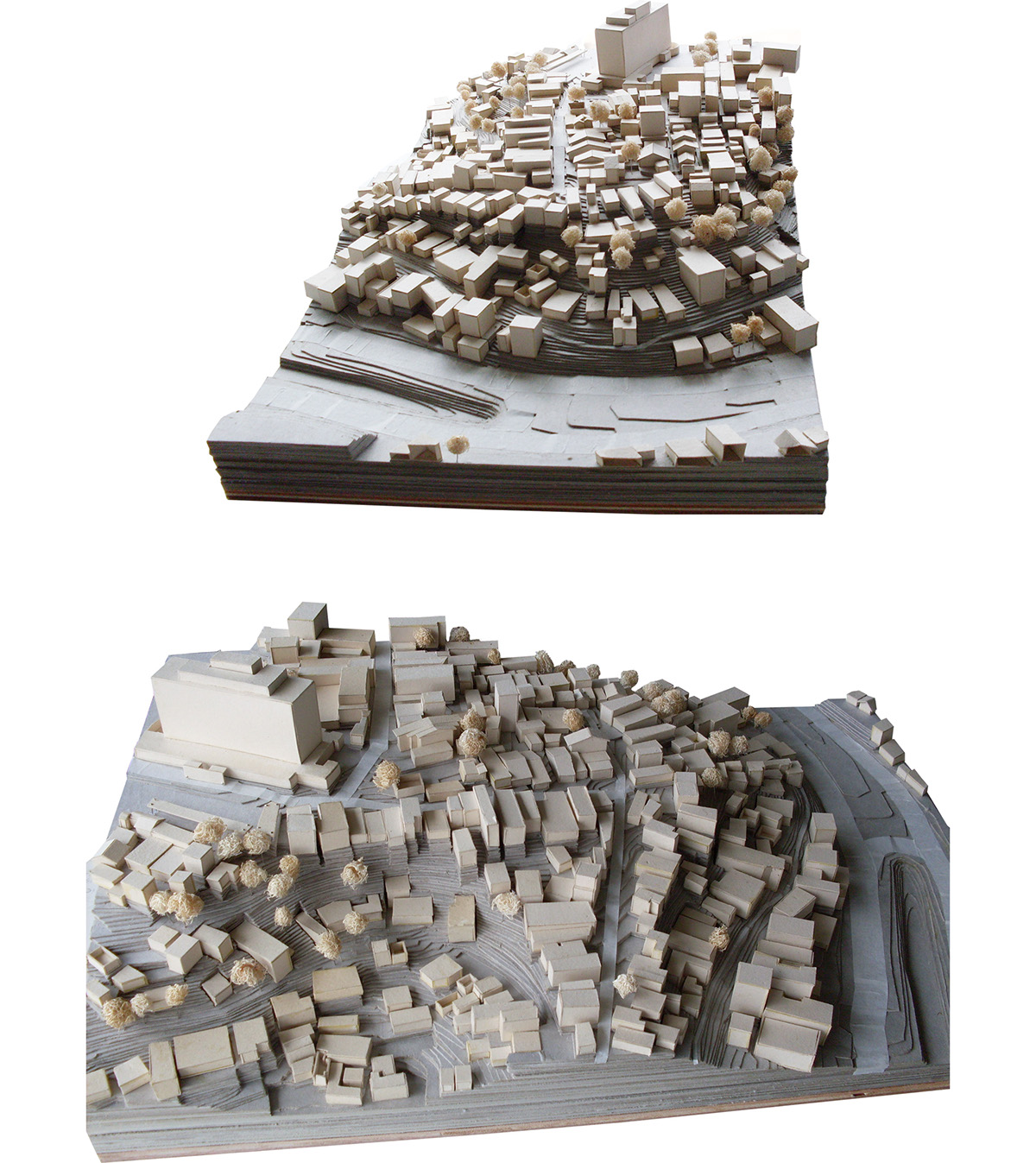 topography Model in Scale salvador