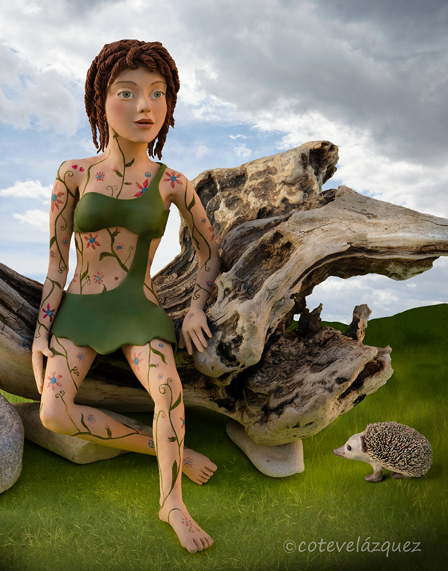 escultura Fotografia ilustracion naturaleza plastilina salvaje tatuajes