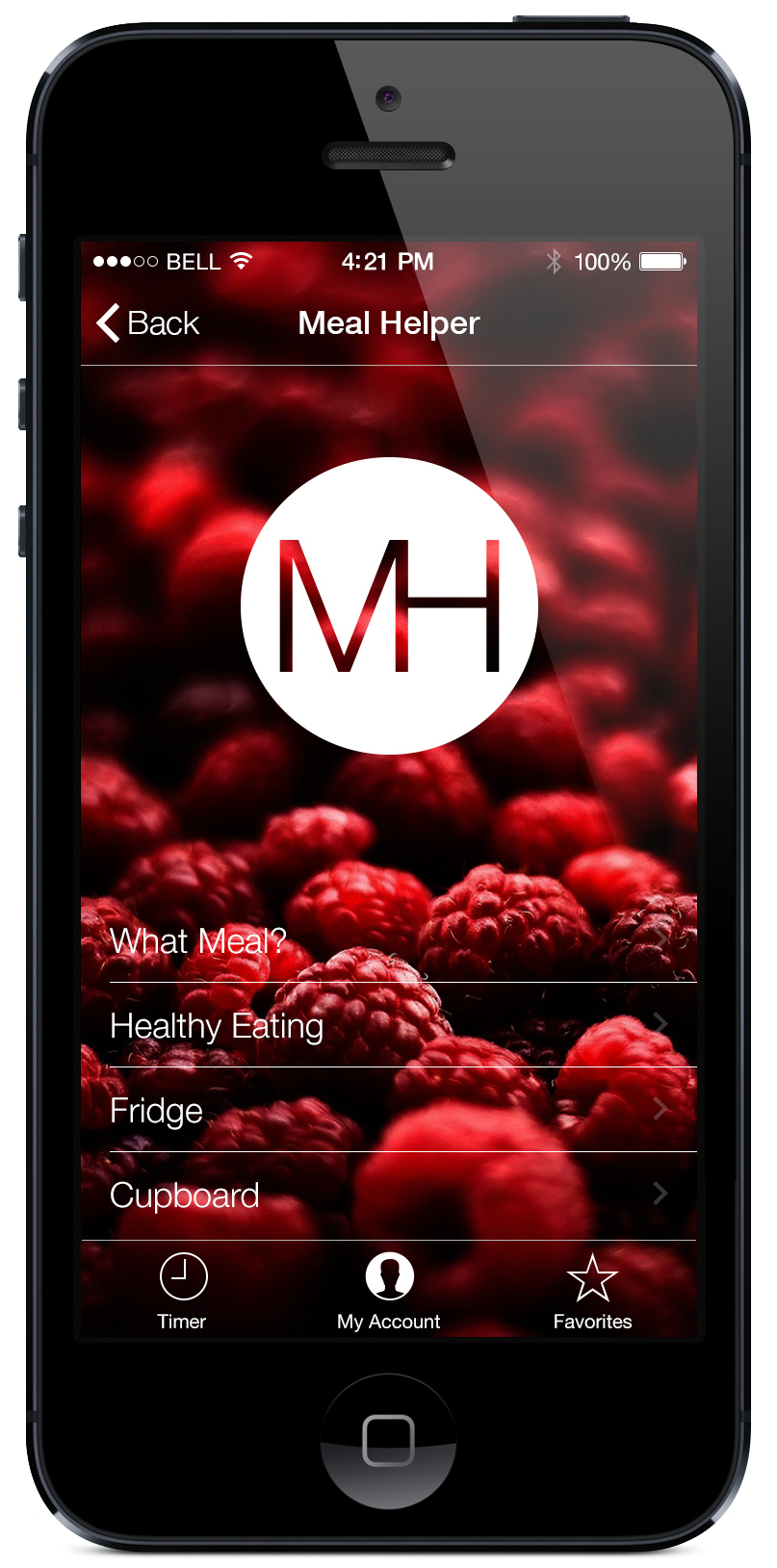 app Meal Helper Food  mobile video package