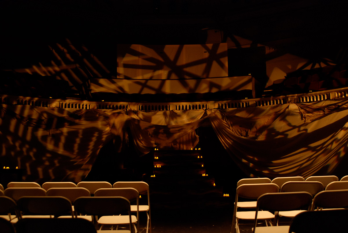 Federico Garcia Lorca lighting Immersive theater Site-specific