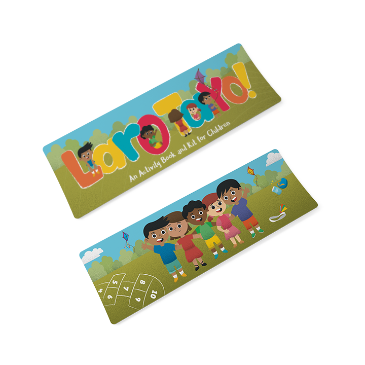 laro activity book kit children's book filipino Games puppet pop up book kids