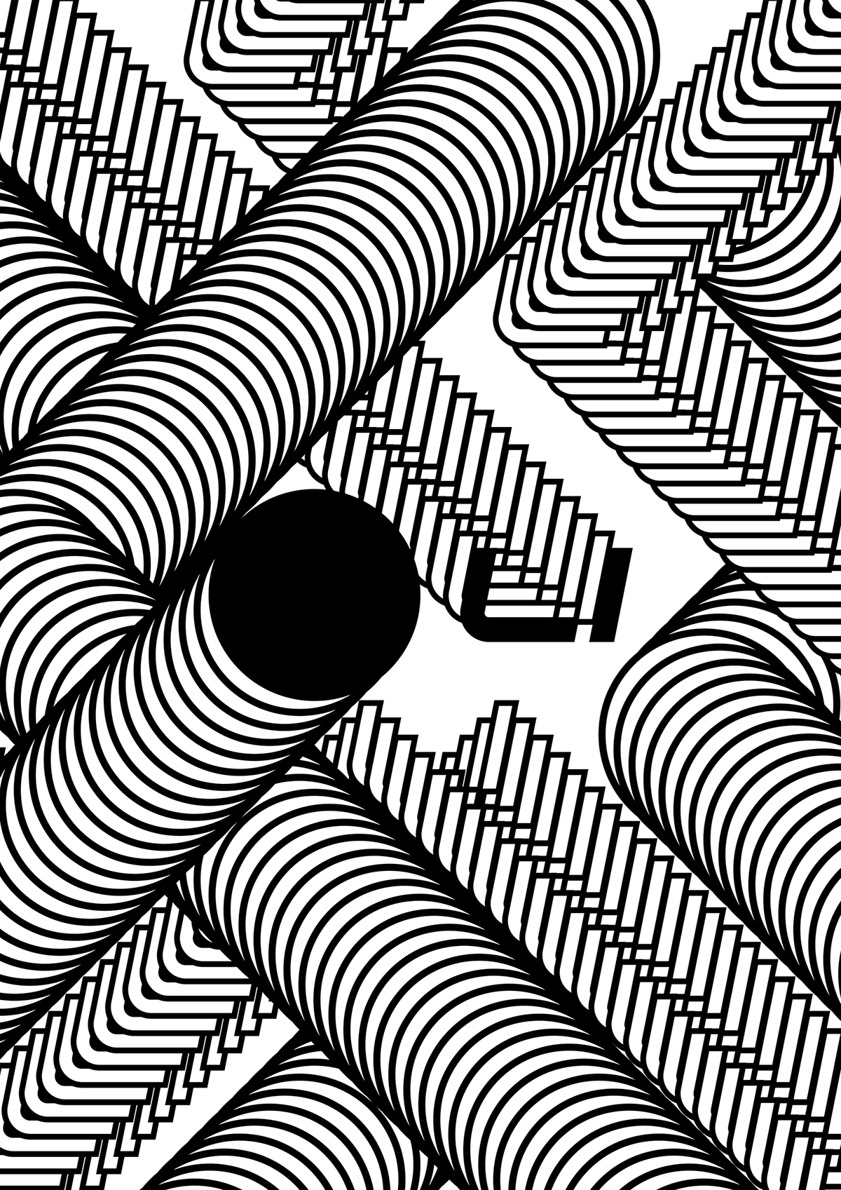 lunar Industries branding identity moon movie Typeface poster stationary manual