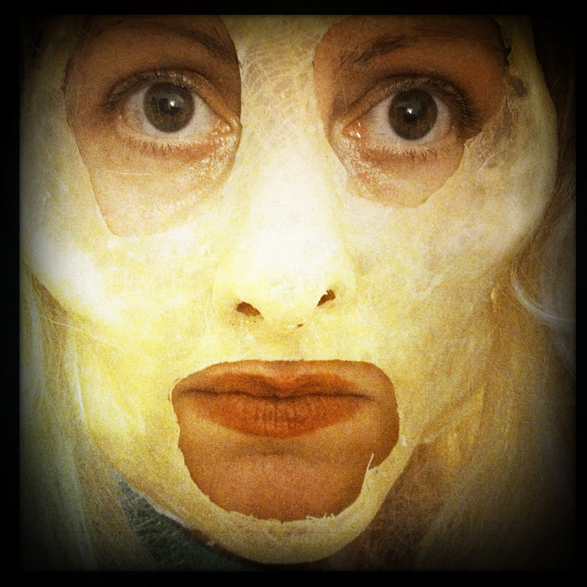 Liquid Latex  cosmetic surgery skin mask