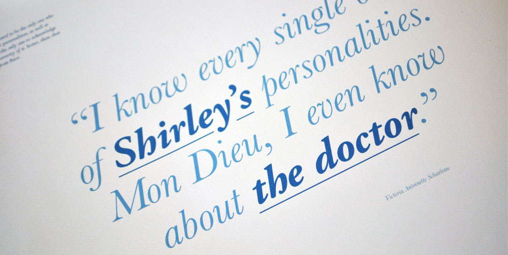 istd Did disorder multiple personality Dissociative identity publication book David Tolmie University of Dundee Duncan of Jordanstone award print ISDT infographics