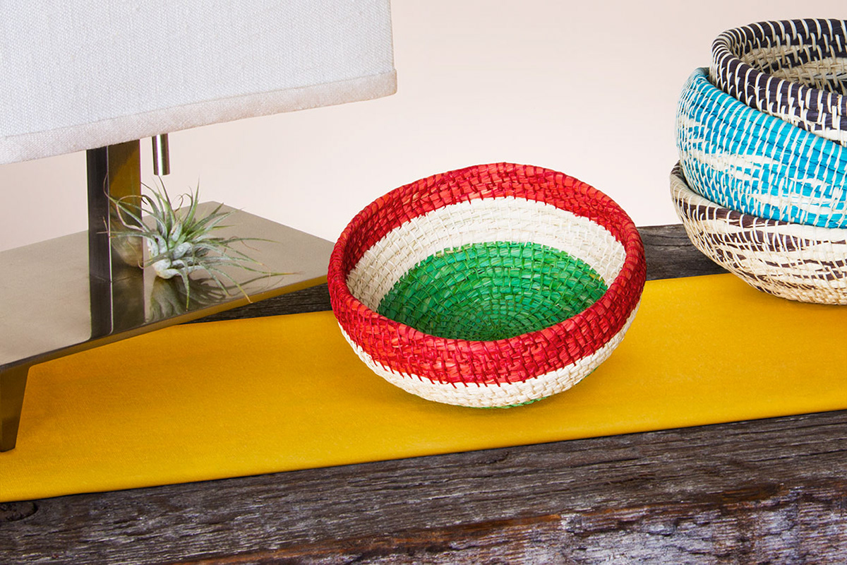 woven goods home accessories Amazon design fair trade socially responsible